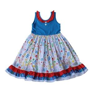 Eleanor Rose Alphabet Tori Dress Size 10/12